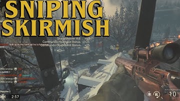CoD WWII Steam PC Sniping! - All of my Sniping Skirmish Clips! [b6] : CoD WWII