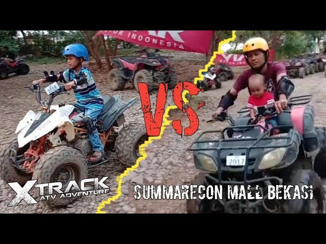 Xtrack ATV Adventure Summarecon Bekasi | Nyebur ke kubangan air class=
