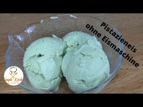Pistazieneis Rezept Selber machen ohne Eismaschine