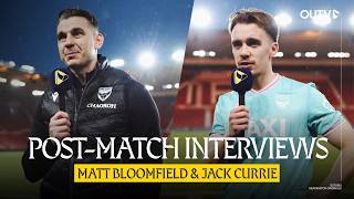 Matt Bloomfield & Jack Currie React After We Secure a Point at Middlesbrough | Post-match Interview