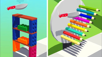 Slice It All! Very Satisfying and Relaxing ASMR Slicing Gameplay Video