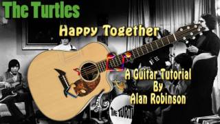 Happy Together - The Turtles - Acoustic Guitar Lesson (easy-ish) chords