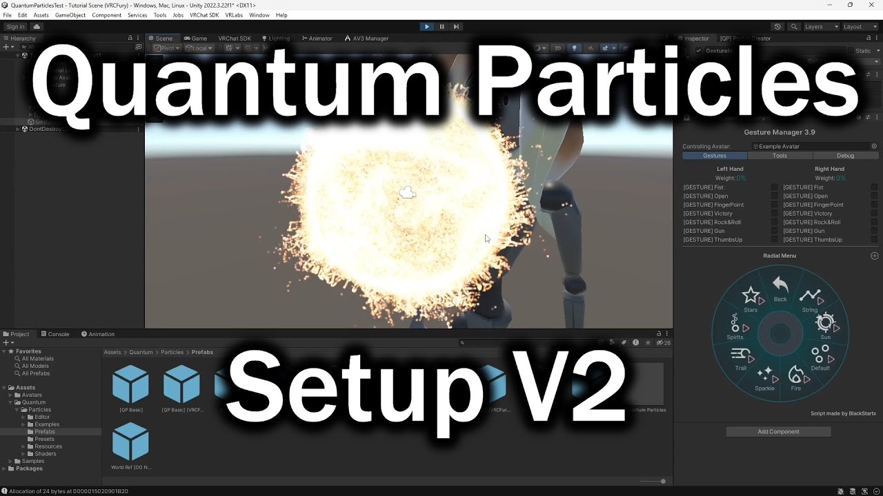 [VRChat Quantum Particles] Setup Tutorial (v2.0.0) - YouTube