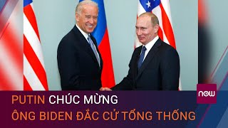 Nóng bầu cử Mỹ 2020: Tổng thống Nga Putin chúc mừng ông Biden đắc cử Tổng thống Mỹ | VTC Now