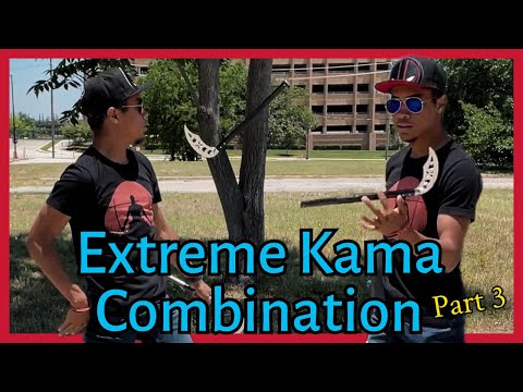 Double Kama Combination (3of4) | Martial Arts Tutorial