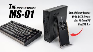 MS01 First Look, An AllNew Ultra Fast Mini PC With GPU Support! Hands On