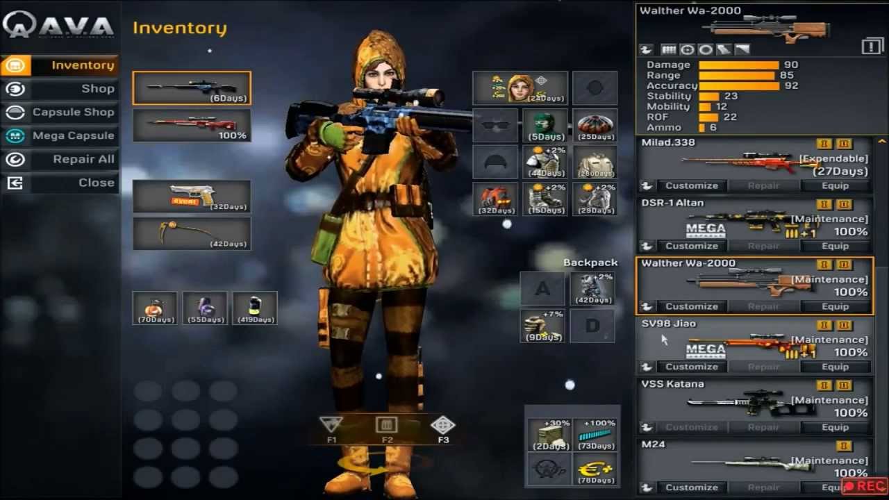 A.V.A - ccKane Settings&Mods