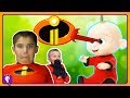 We BABYSIT JACK JACK! Laser Eyes with Incredibles 2-- PART 1 by HobbyKidsTV