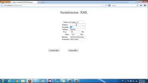 serializacion xml