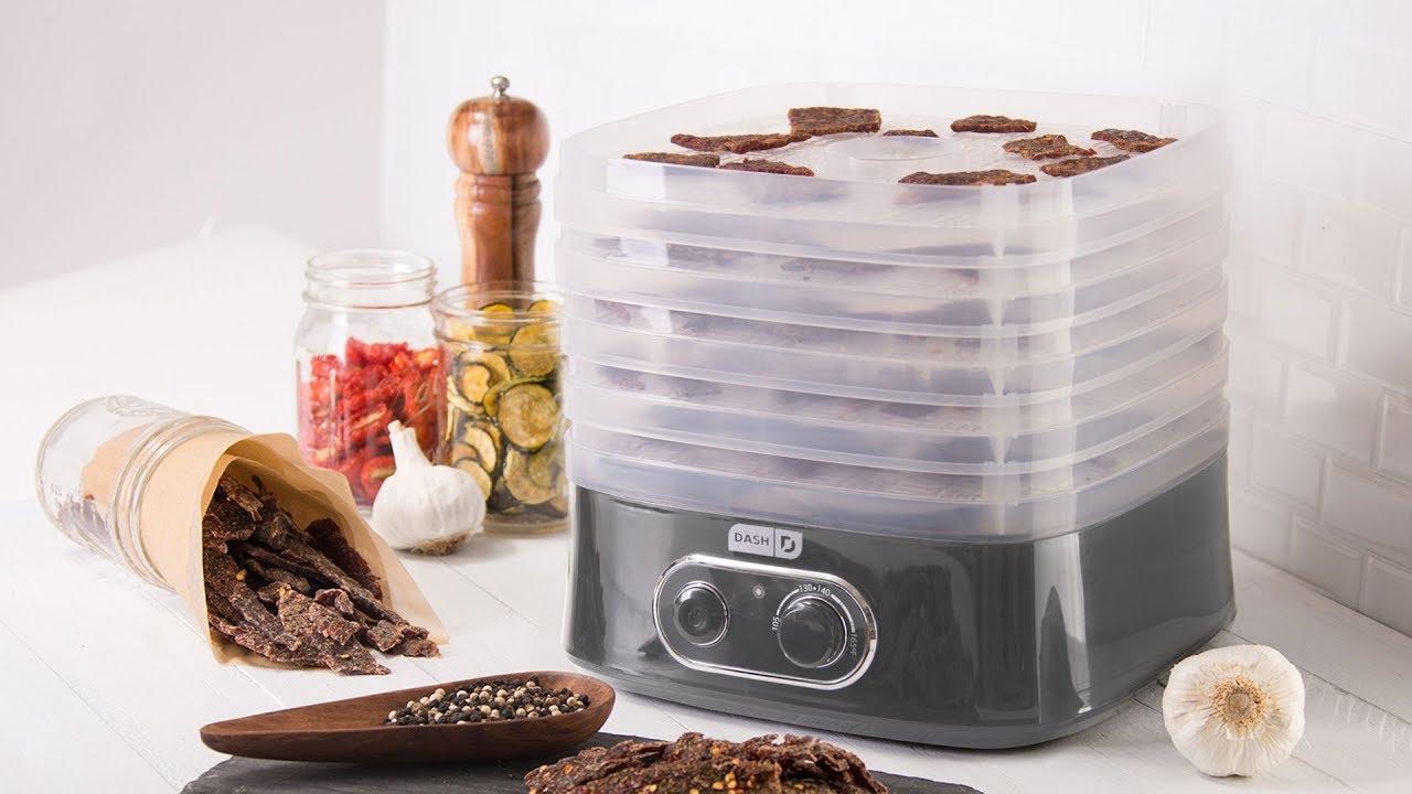 DSP 5-Tier Food Dehydrator Fruit Vegetable Dryer With Adjustable