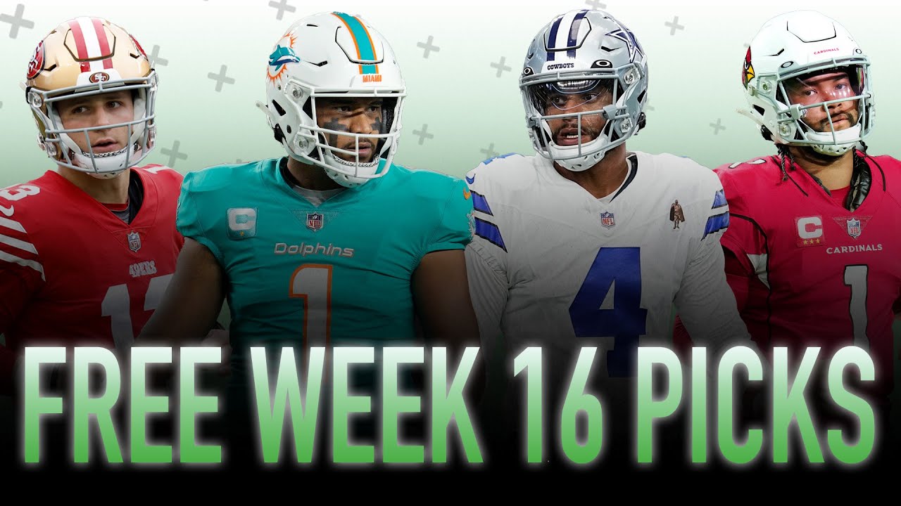 Free NFL Picks and Predictions (Week 16) | NFL Free Picks Today | THE ...
