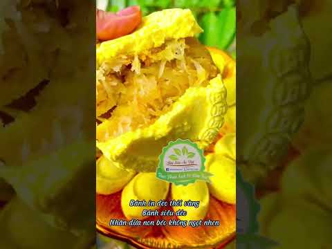Video Bánh in thỏi vàng dẻo quẹo không ngọt, Nhân dừa non... - youtube