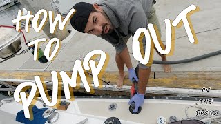 How to Pump Out A Boat  Catalina 30 Sailboat