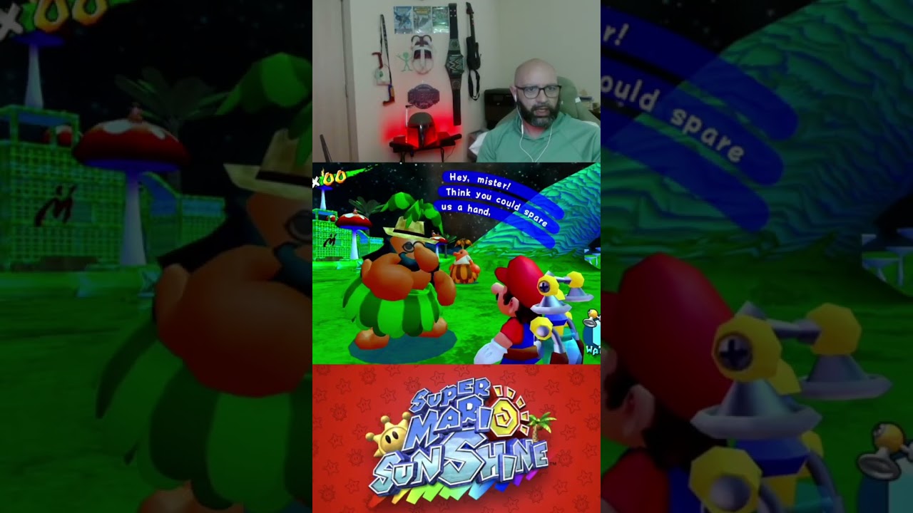 Mario's Wild Quest: Rampageous Chompas! (Super Mario Sunshine) 