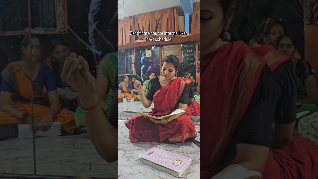 Kuchipudi Certificate course internal exam -4 