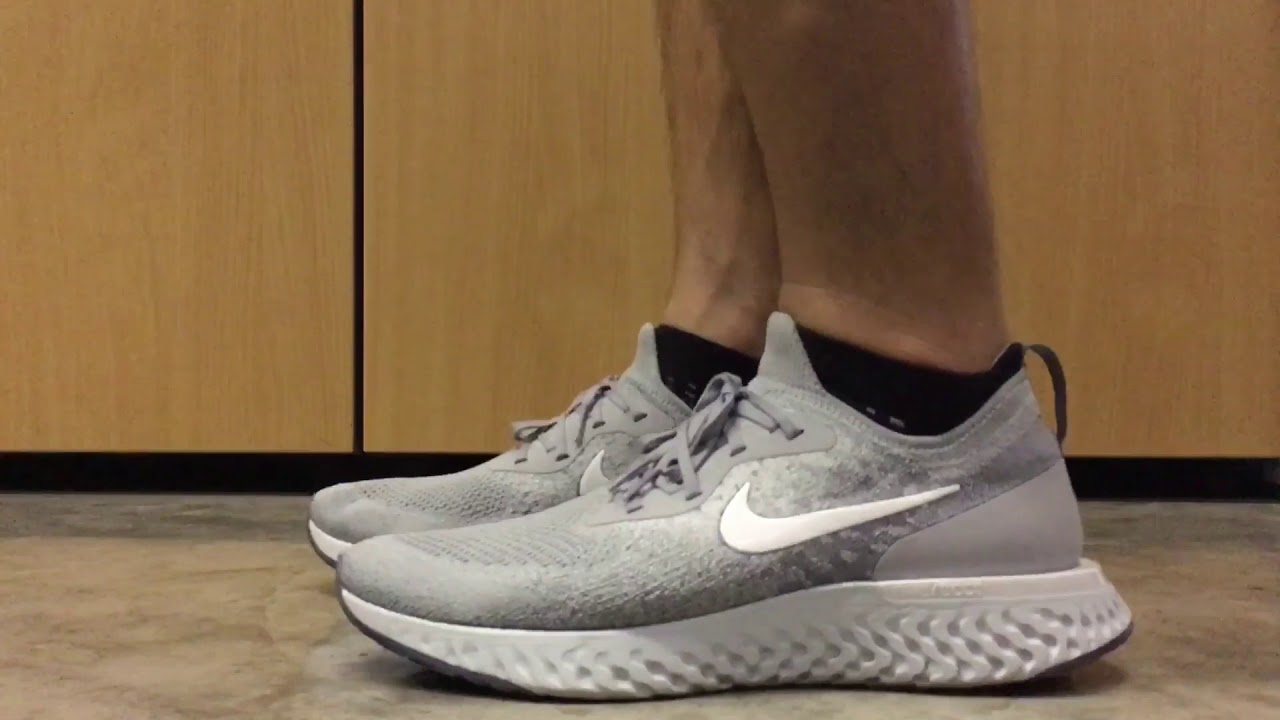Nike Epic React Adidas Ultra Boost 3.0 On Feet - YouTube