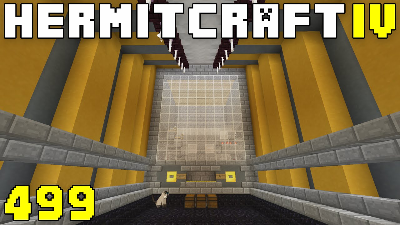 Hermitcraft IV 499 Создание пассивной фермы мобов