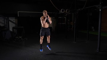 Dumbbell Goblet Squat Jumps