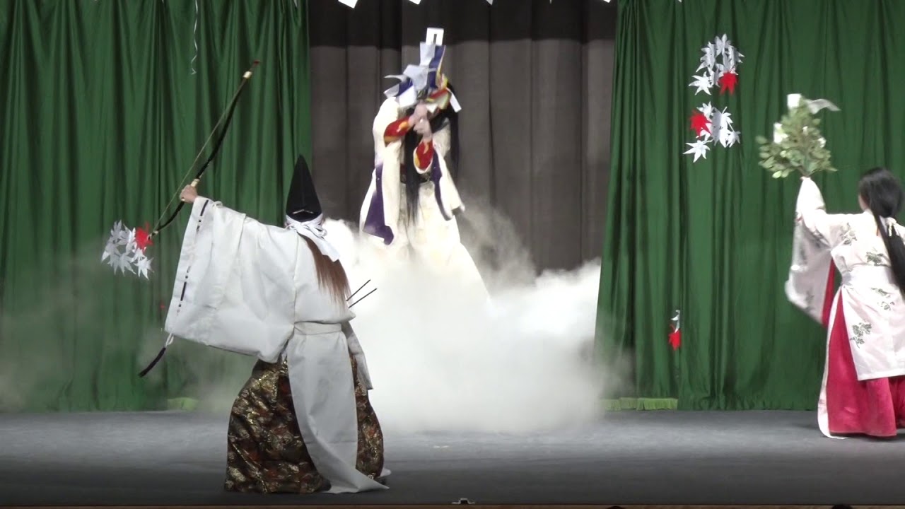 2018年2月25日-悪狐伝 3団体合同(あさひが丘・上本地・鈴張神楽団)