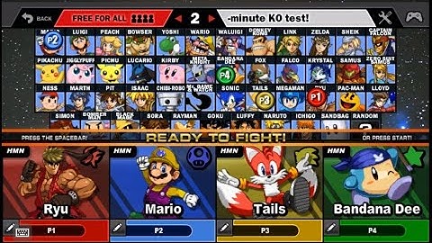 Super Smash Flash 2 Beta 1.2.2 All Costumes (Updated)