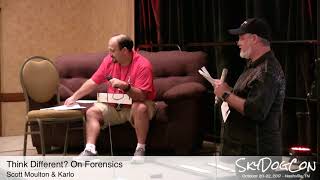 SkyDogCon 2017 KEYNOTE: Think Different On Forensics by Scott Moulton