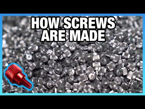 How Screws Are Made | Automated Factory Tour in