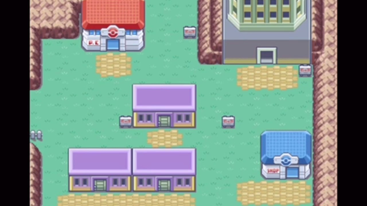 Lavender town fire red and leaf green REVERSED VERSION