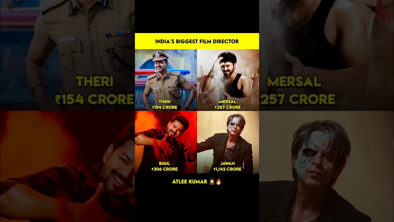 Atlee kumar biggest film director 