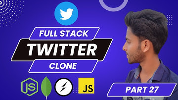 🔴27. Profile Page | Full Stack Twitter Clone with Node, Express, MongoDB, Socket.io, Pug.js & Redis