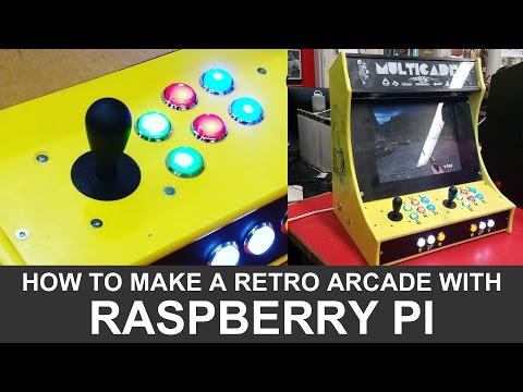 How to make a DIY Raspberry Pi Arcade Cabinet!