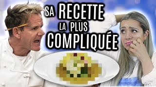 JE FAIS LA RECETTE LA PLUS COMPLIQUÉE DE GORDON RAMSAY