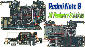 Redmi Note 8 All Hardware Solutions | Redmi Note 8 Display Light, Graphics, Charging, jumper Ways