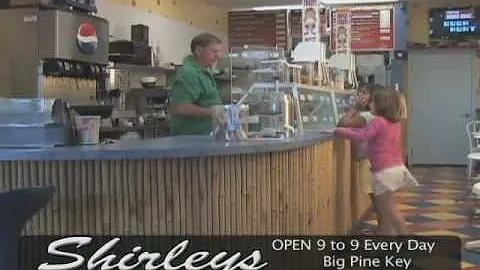 Shirley's Ice Cream Advertises On WEYW 19, The Flo...