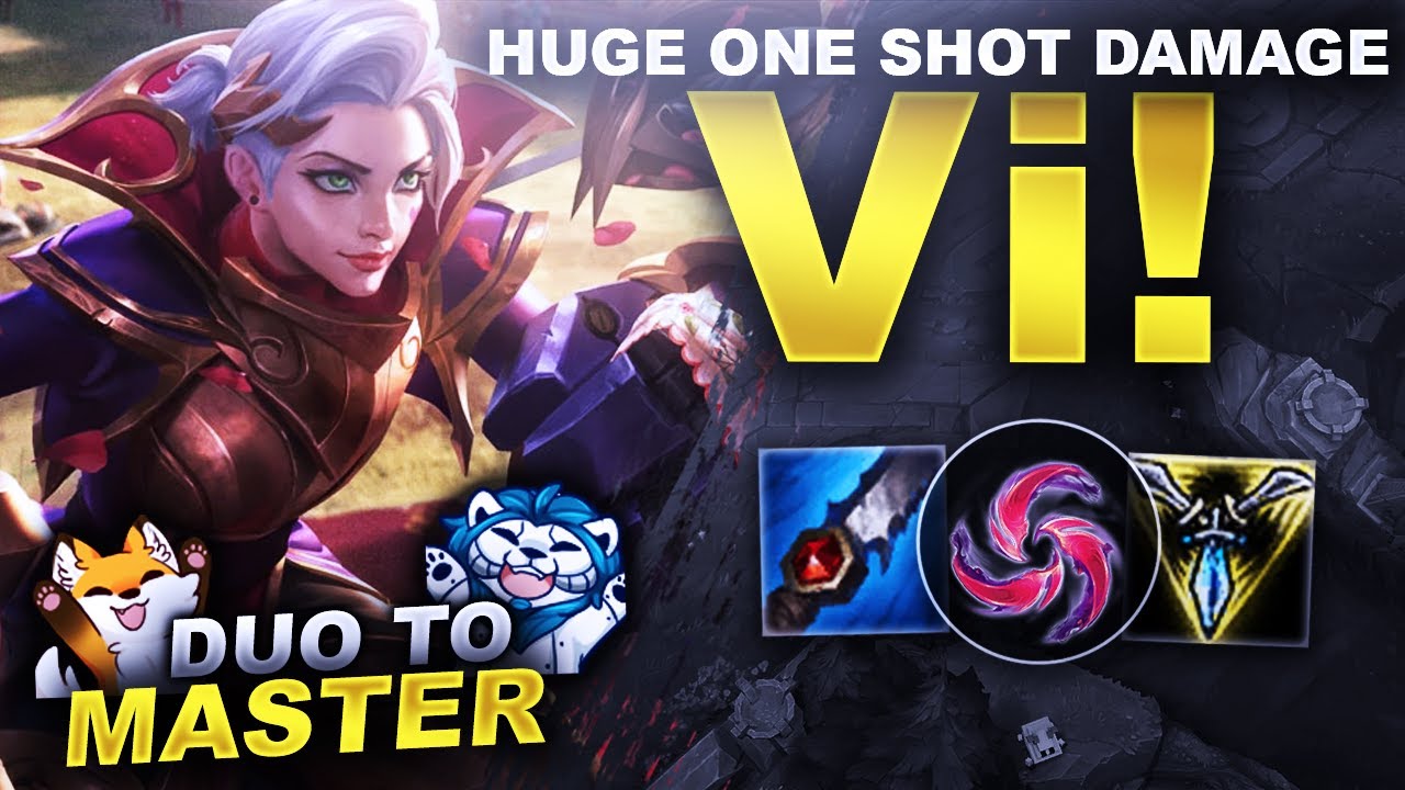 VI HAS HUGE ONE SHOT DAMAGE! Duo to Master League
