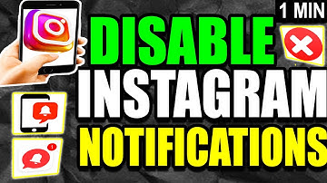 Disable Instagram Notifications Tutorial (2025)
