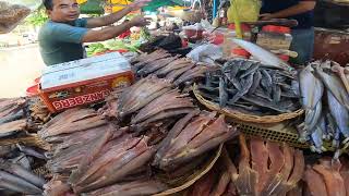 Walk Inside Nat Market battambang