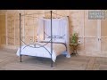 Avalon metal bed fourposter