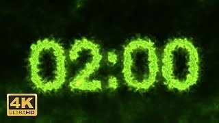 2 Minutes Countdown Timer - Kryptonite [4K]