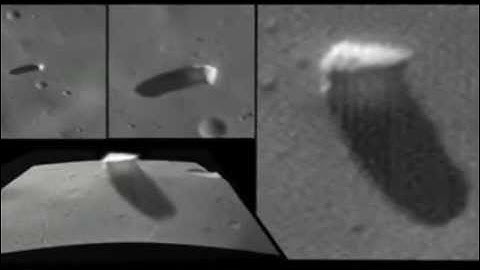 Monolith on Mars Moon Phobos