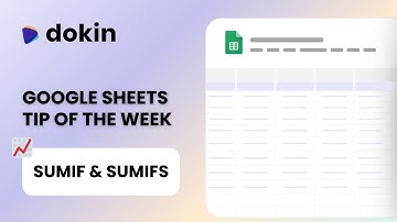 How to use SUMIF and SUMIFS in Google Sheets