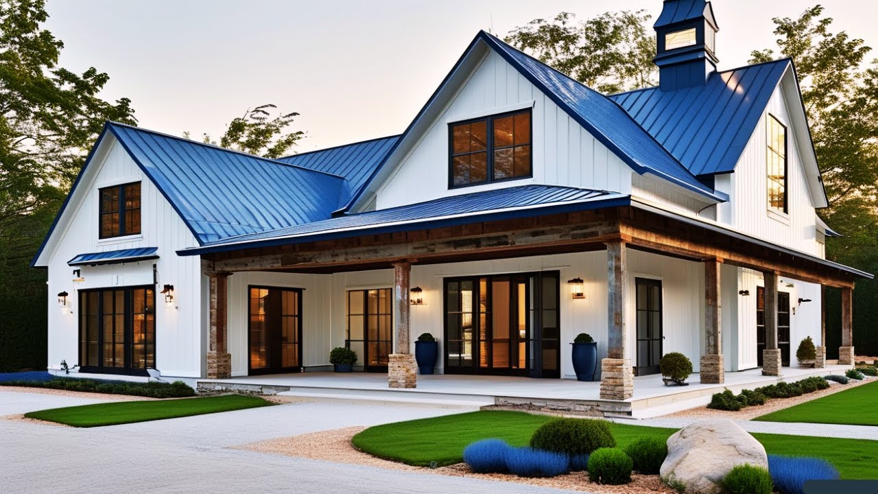 Redding-Style Barndominium Design Inspiration 🏡 Rustic Charm Meets ...