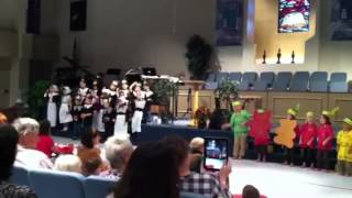 Ben and Emma Thanksgiving program