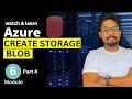 Microsoft Azure Fundamentals | Exercise Create a storage blob in Microsoft Azure Portal