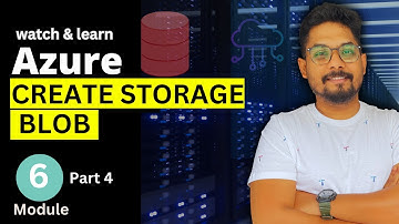 Microsoft Azure Fundamentals | Exercise Create a storage blob in Microsoft Azure Portal
