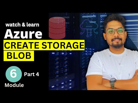 Microsoft Azure Fundamentals | Exercise Create a storage blob in Microsoft Azure Portal
