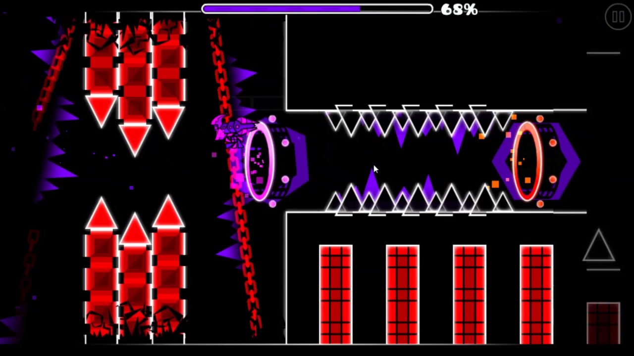 Waterfall geometry dash