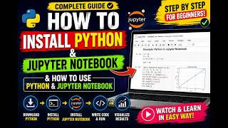 How to Install Python & Jupyter Notebook | Python Tutorial for Beginners | Step by Step Hindi