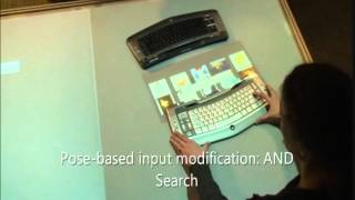 Augmenting Interactive Tables with Mice and Keyboards