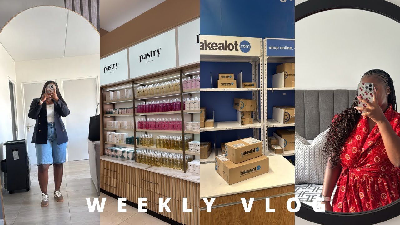 Weekly Vlog: Unboxing| New Hair| Grocery Top Up| Pastry Skin Care 