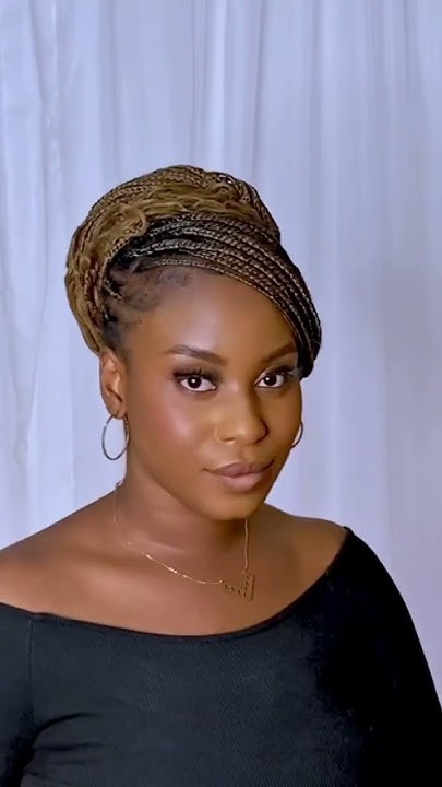  5 ways to style braids #braidinghairstyles #hairstyle #fulltutorial # ...